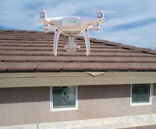 Inspection toiture drone Saint-Omer